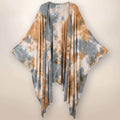Nopal Raven Long Poncho Cape