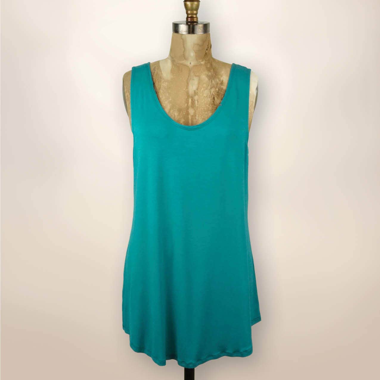 Turquoise Cleo S/M Tank