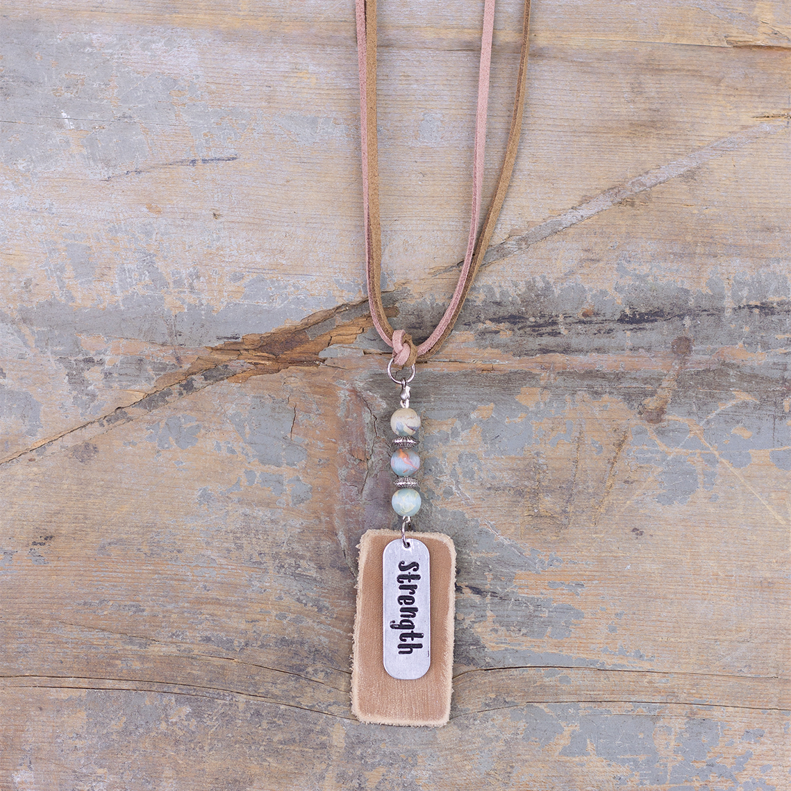 Strength Light Necklace With Light Beads