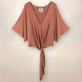 San Pedro Paige Tie Front Kimono