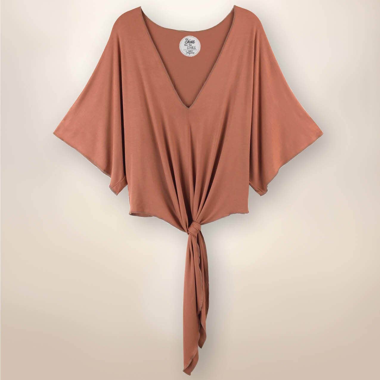 San Pedro Paige Tie Front Kimono