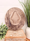 Desert Engraved Arrow Hat