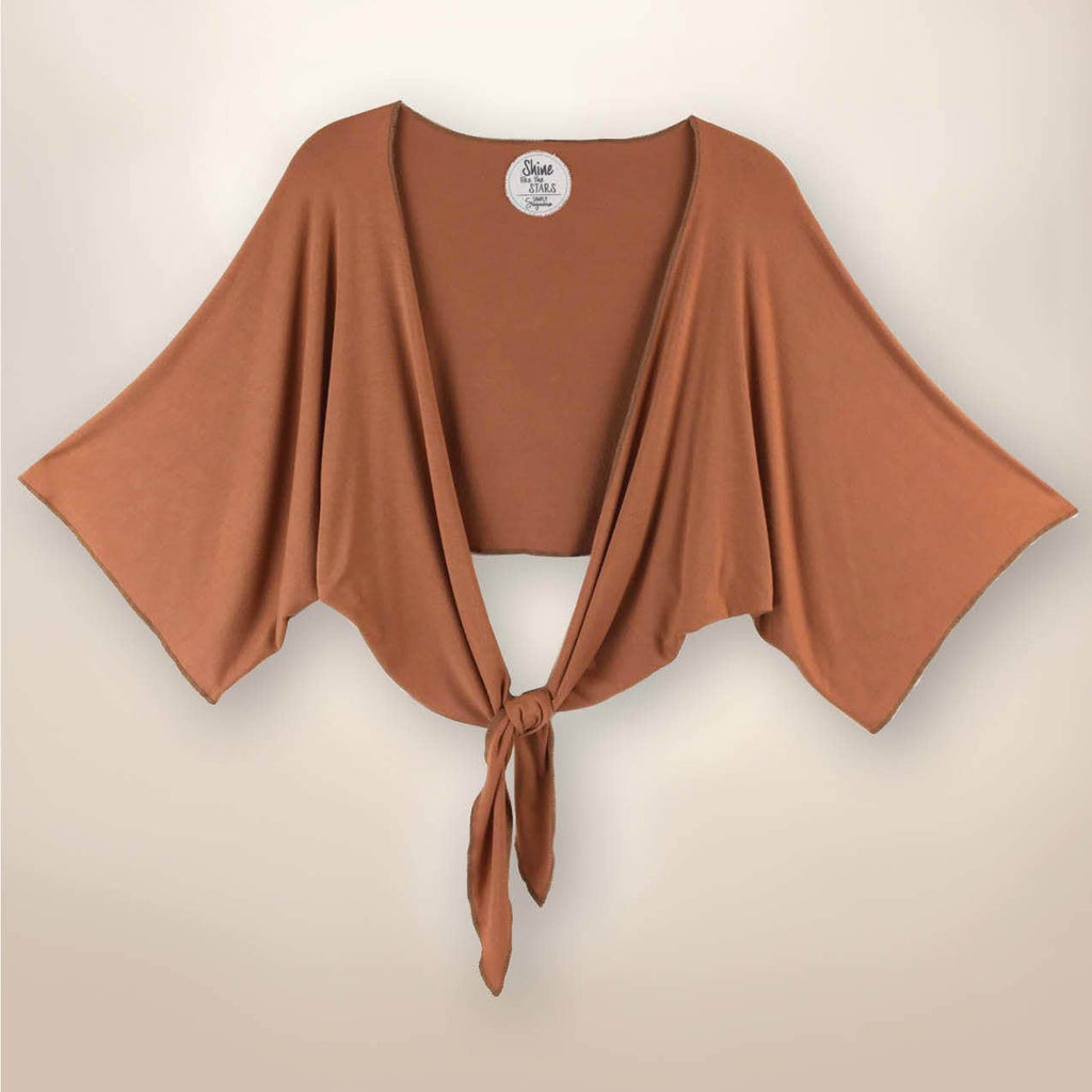 San Pedro Harper Bolero with Tie