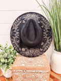 Floral Print Hat