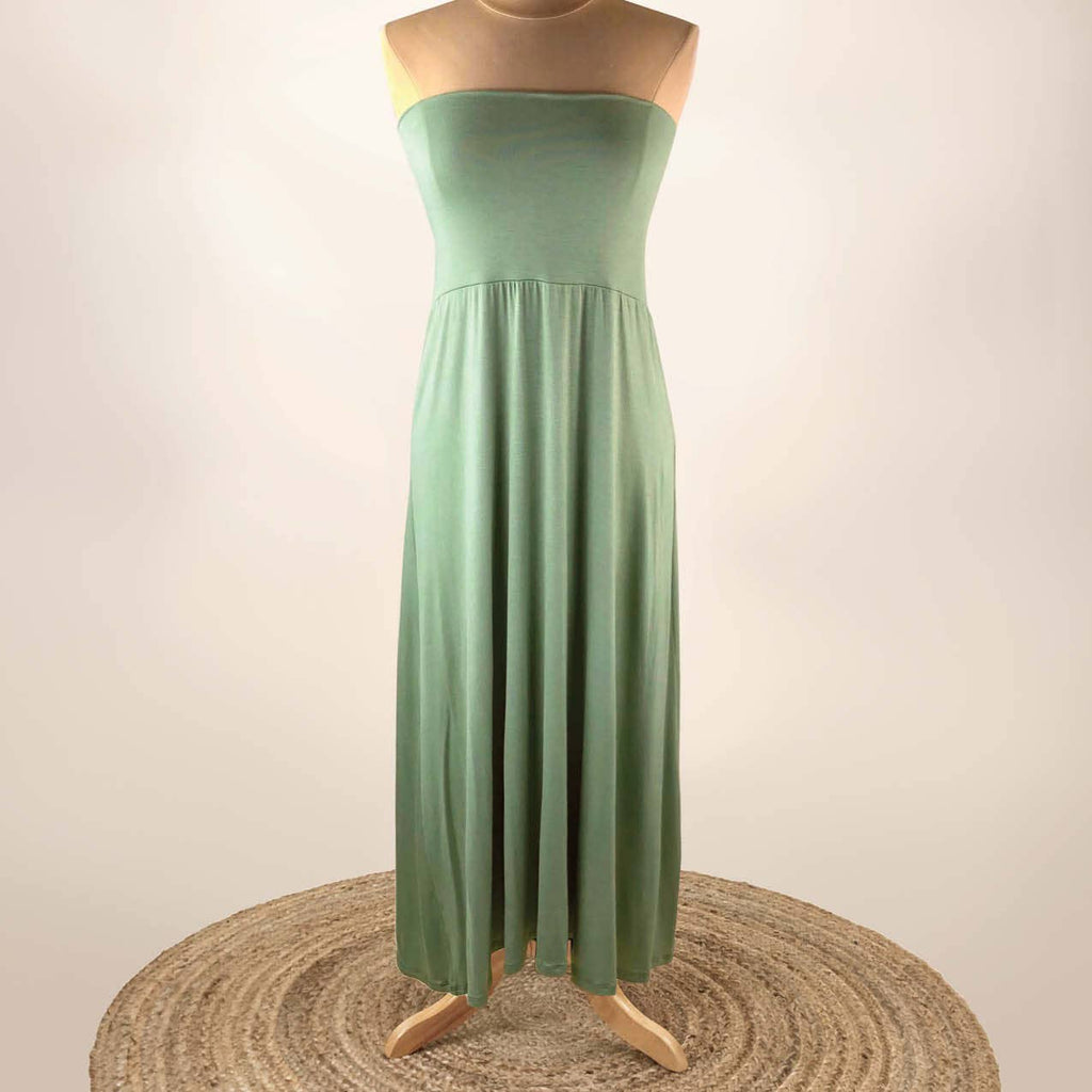 Turquoise Lisa S/M Maxi Skirt