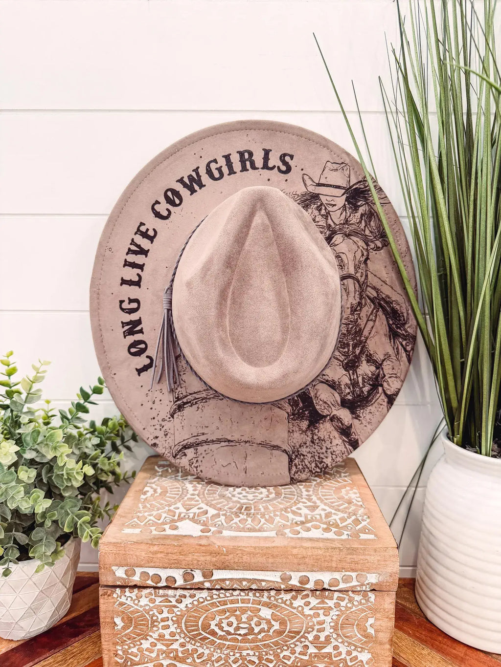 Engraved Barrel Racing Hat