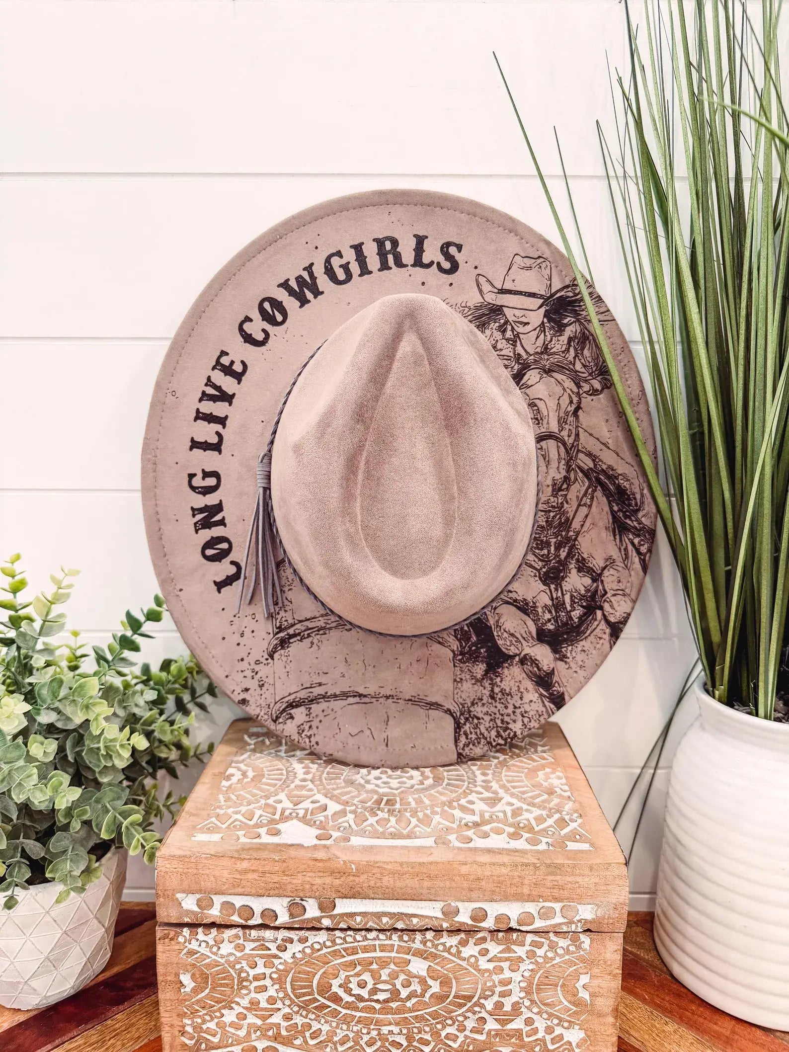 Engraved Barrel Racing Hat
