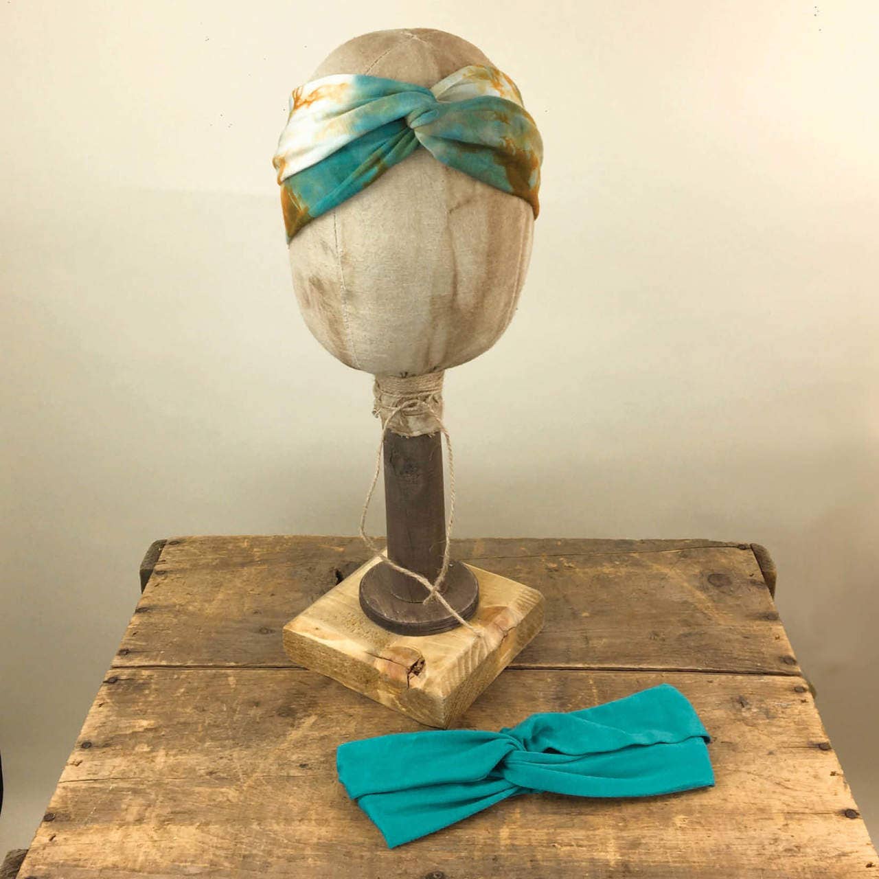 Saguaro/Turquoise 2A Twisted Headband Set