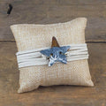 Agua Swirl Star with Suede Wrap