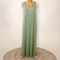 Cactus Green Phoebe Tank Maxi Dress