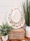 Floral Print Hat