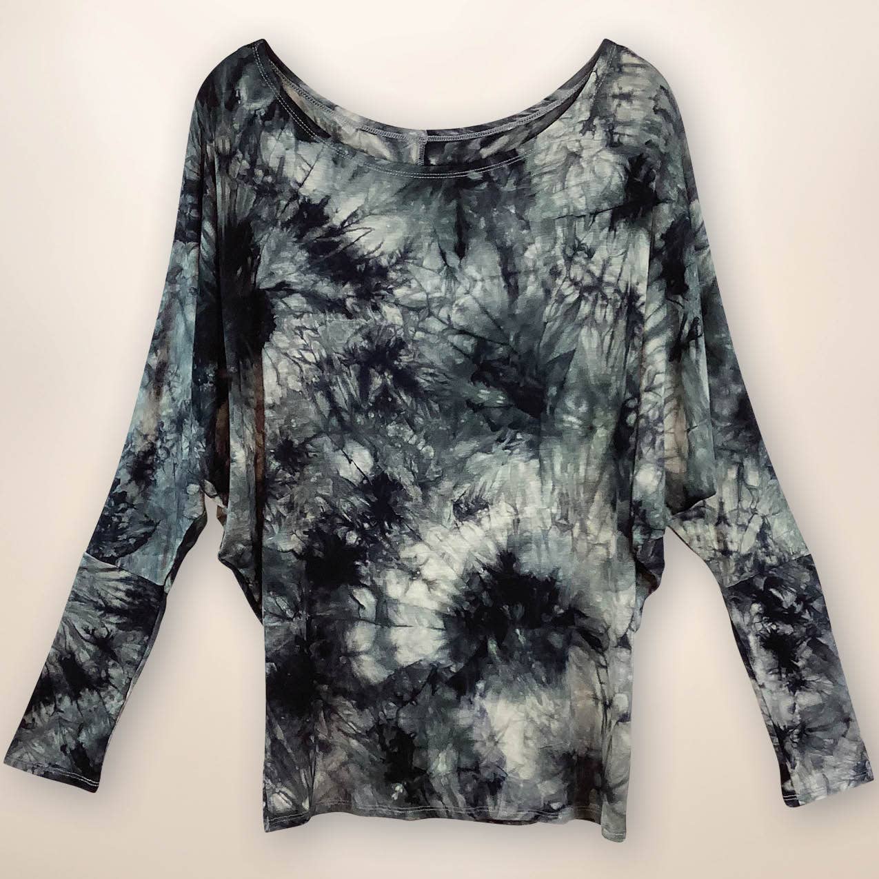 Jaidyn - Long Sleeve Shirt w/Dolman Sleeves - Midnight Moon