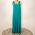 Turquoise Phoebe Tank Maxi Dress