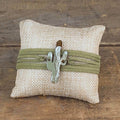 Cactus with Suede Wrap - Cactus Swirl