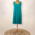 Turquoise Susan Tank Midi Dress