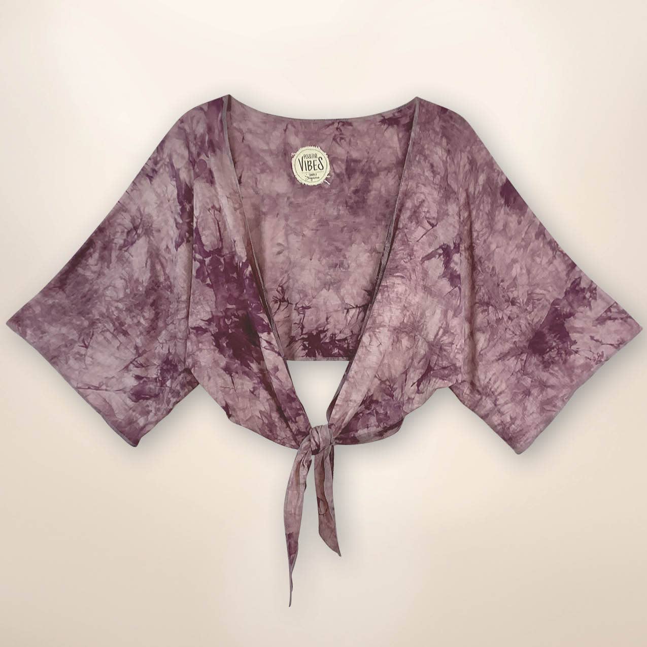 Harper - Bolero with Tie - Purple Rain
